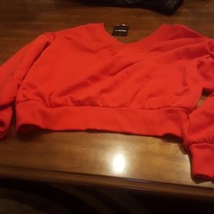 Crop top sweater